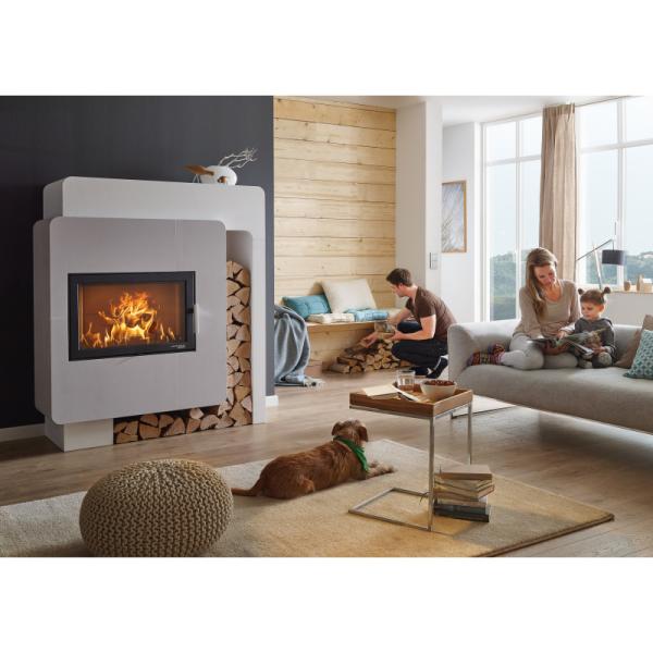 Haas & Sohn Kaminbausatz ARLBERG, Kamineinsatz KOMFORT-IV 180.18 0601800800000